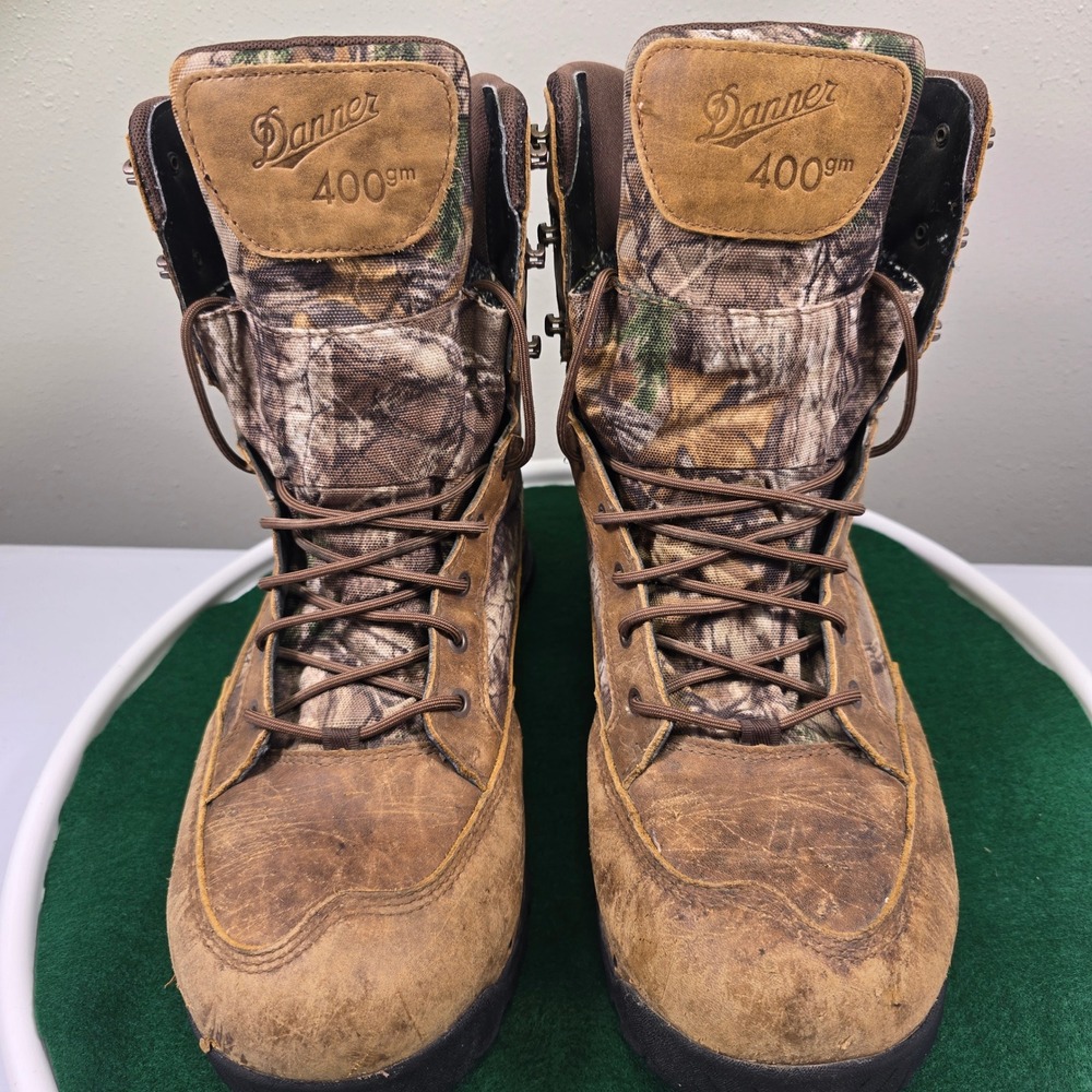 Danner Pronghorn 8 Realtree Xtra Hunting Boots Mens 12 Brown Camo 400G  45009